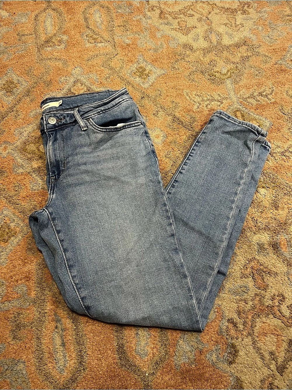 Levi's 711 Skinny Jeans Blue Waist 29